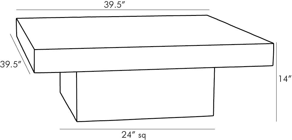CAMPBELL COCKTAIL TABLE