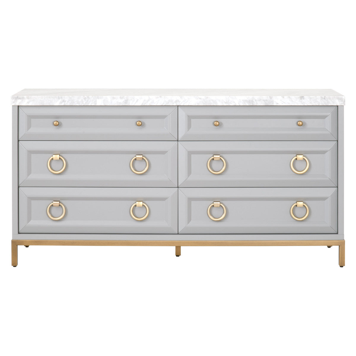 AZURE CARRERA 6-DRAWER DOUBLE DRESSER