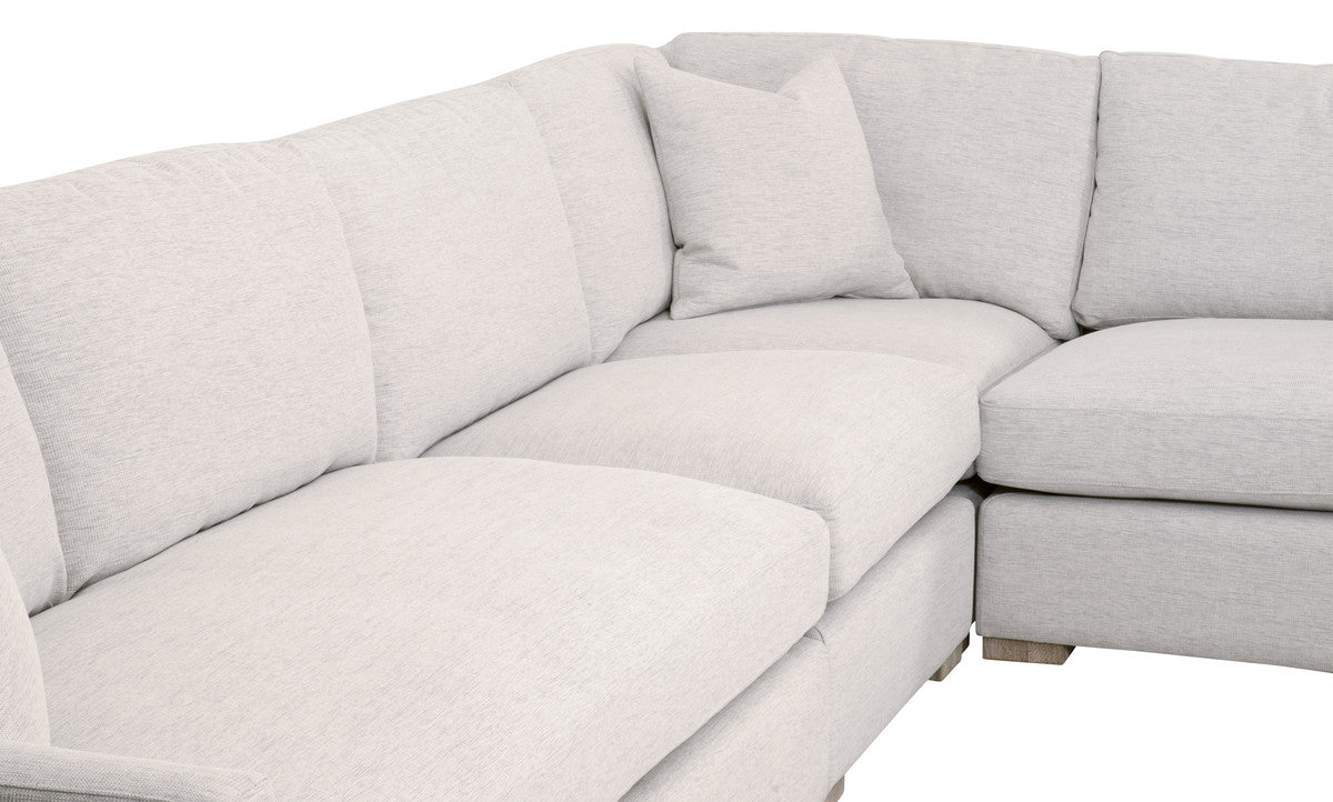CLARA MODULAR 2-SEAT RIGHT SLIM ARM SOFA