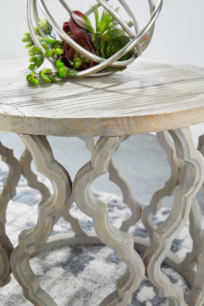 CLOVER LARGE END TABLE