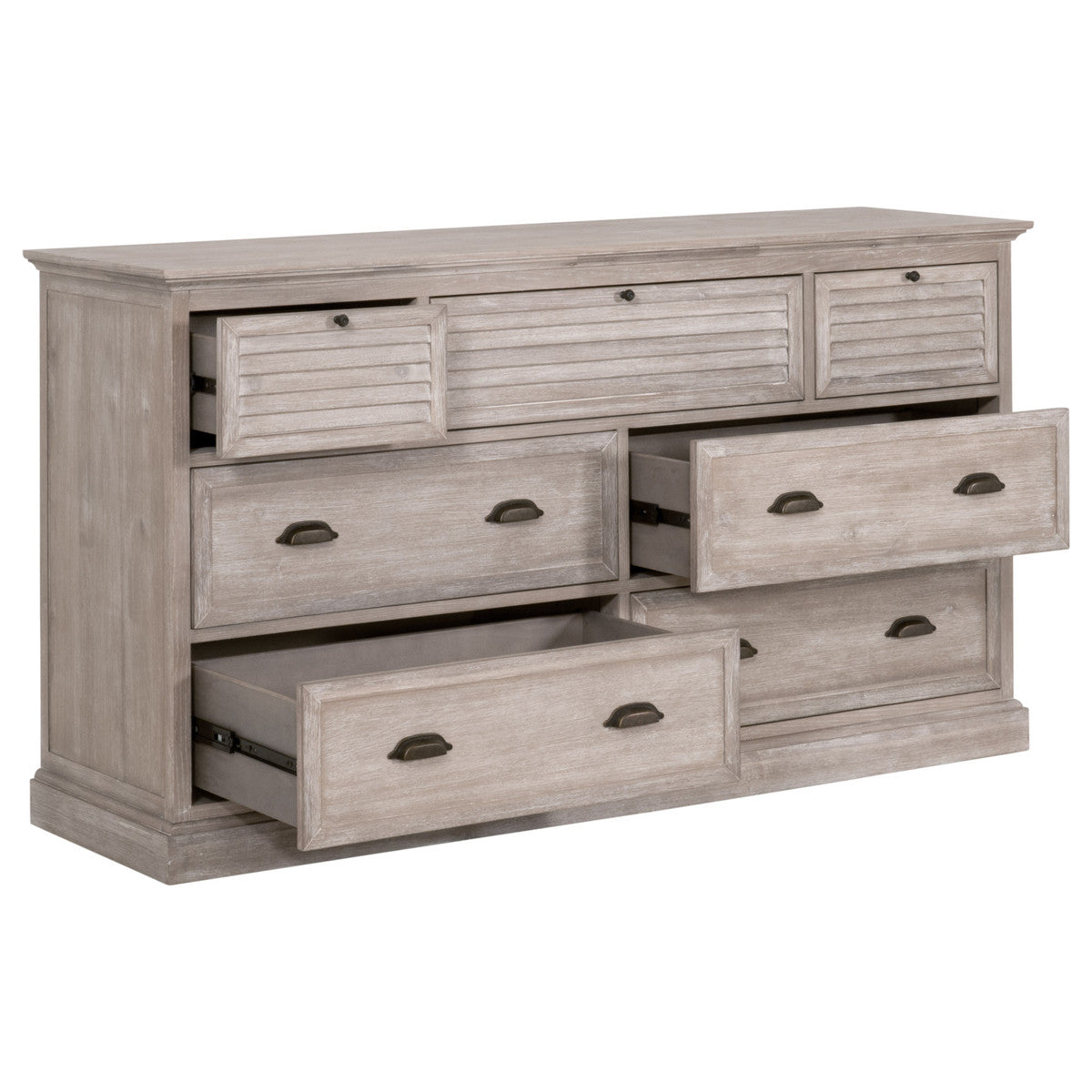EDEN 7-DRAWER MEDIA DRESSER