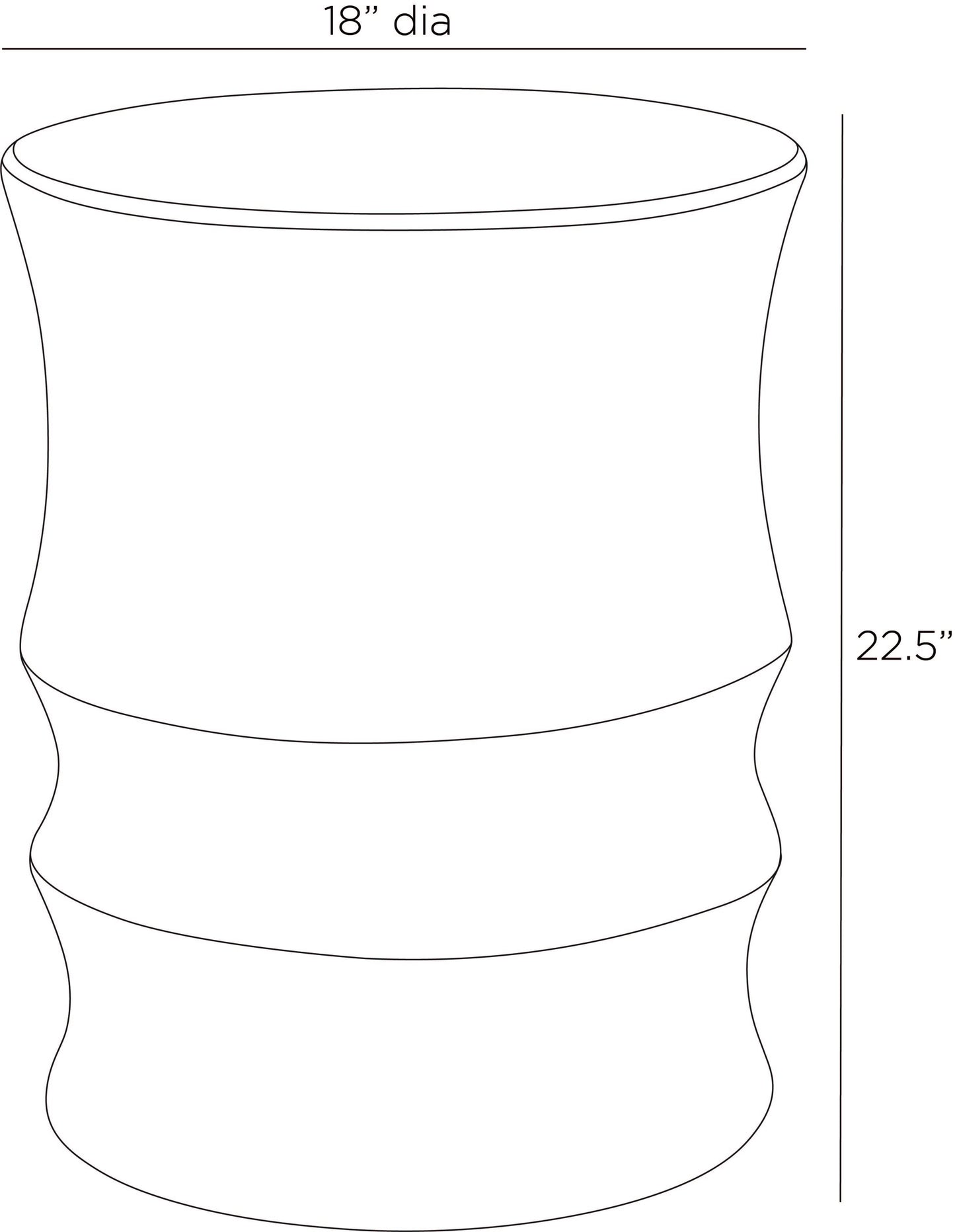 CANYON OUTDOOR ACCENT TABLE