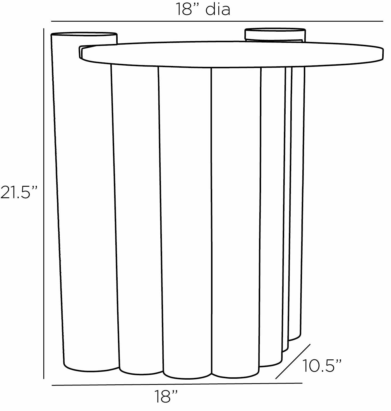 ADKINS END TABLE