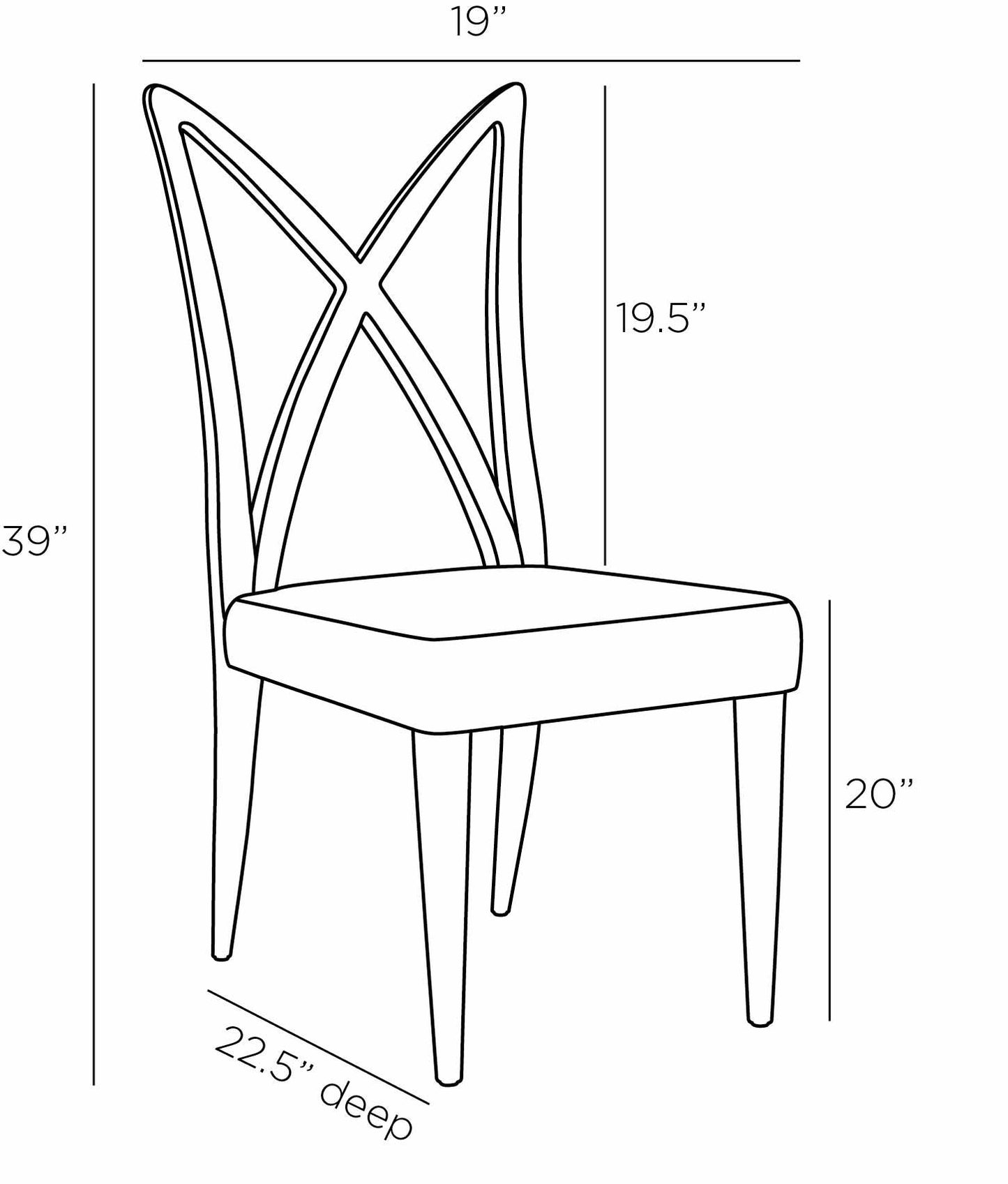 XAVIER DINING CHAIR