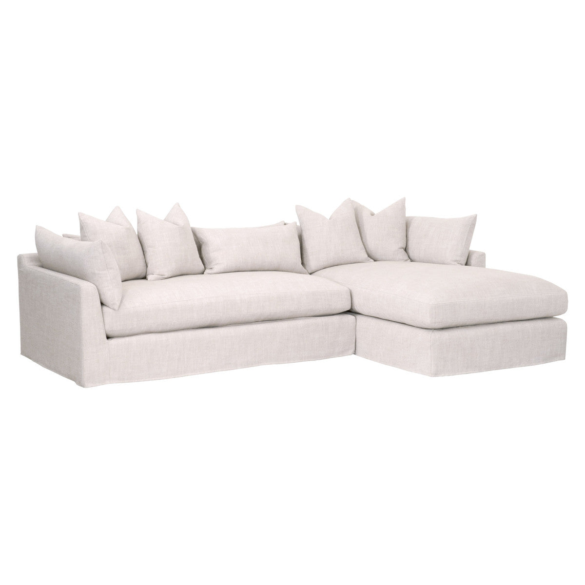 HAVEN 110" LOUNGE SLIPCOVER RF SECTIONAL