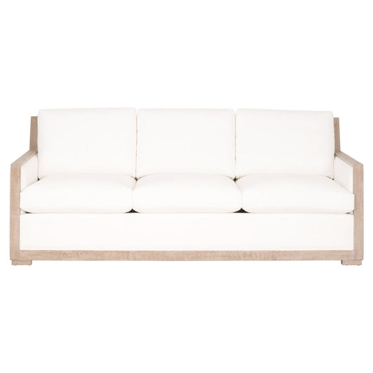 MANHATTAN 85" WOOD TRIM SOFA