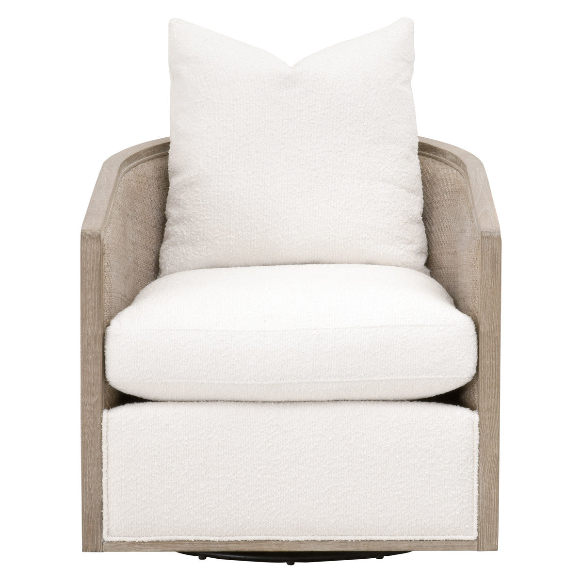 MCGUIRE SWIVEL CLUB CHAIR