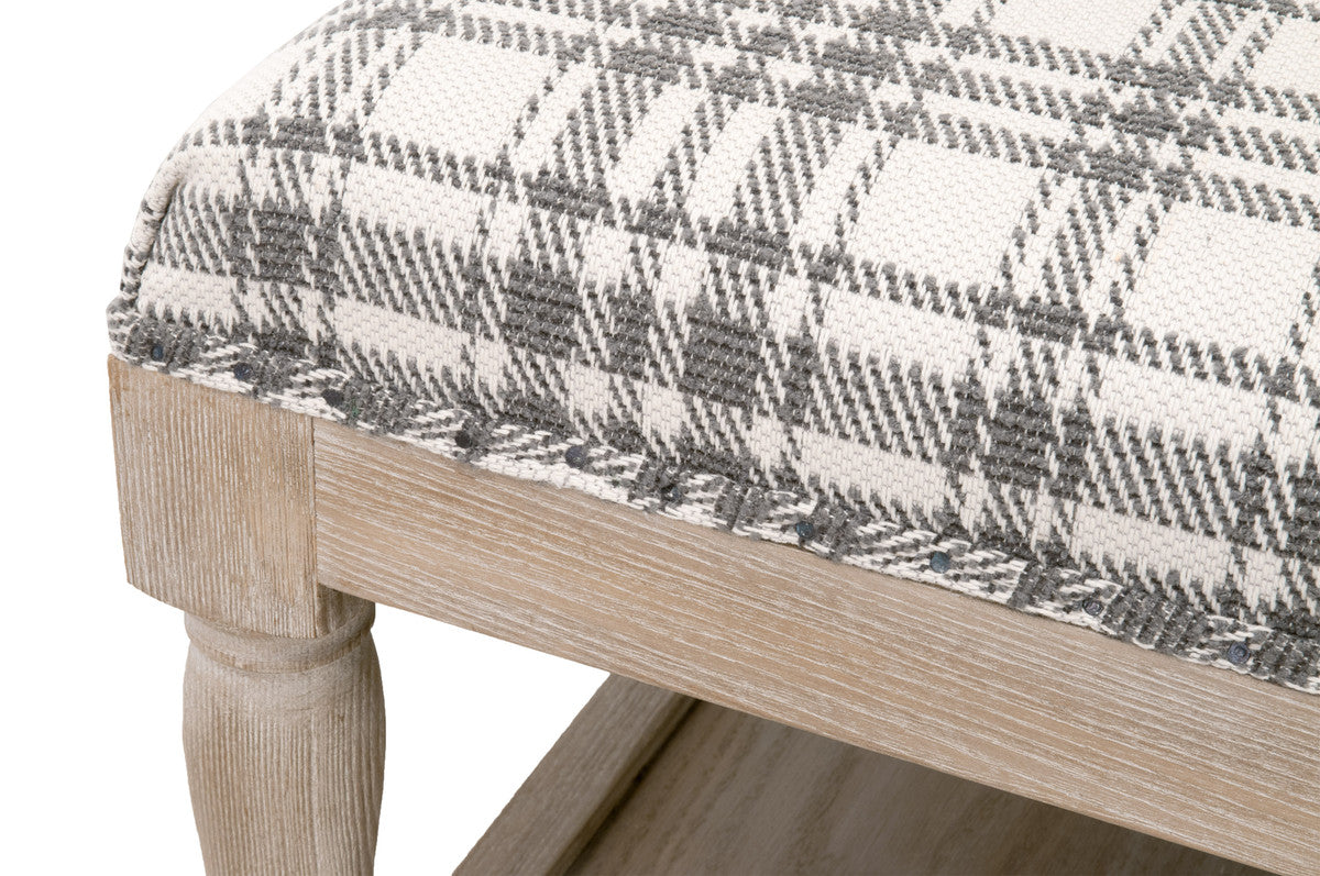 TOWNSEND UPHOLSTERED COFFEE TABLE