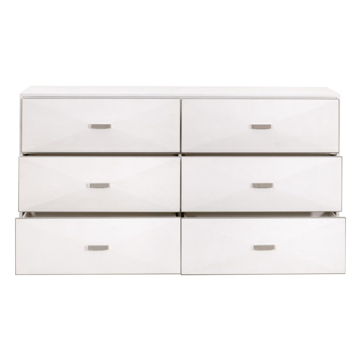 WYNN SHAGREEN 6-DRAWER DOUBLE DRESSER