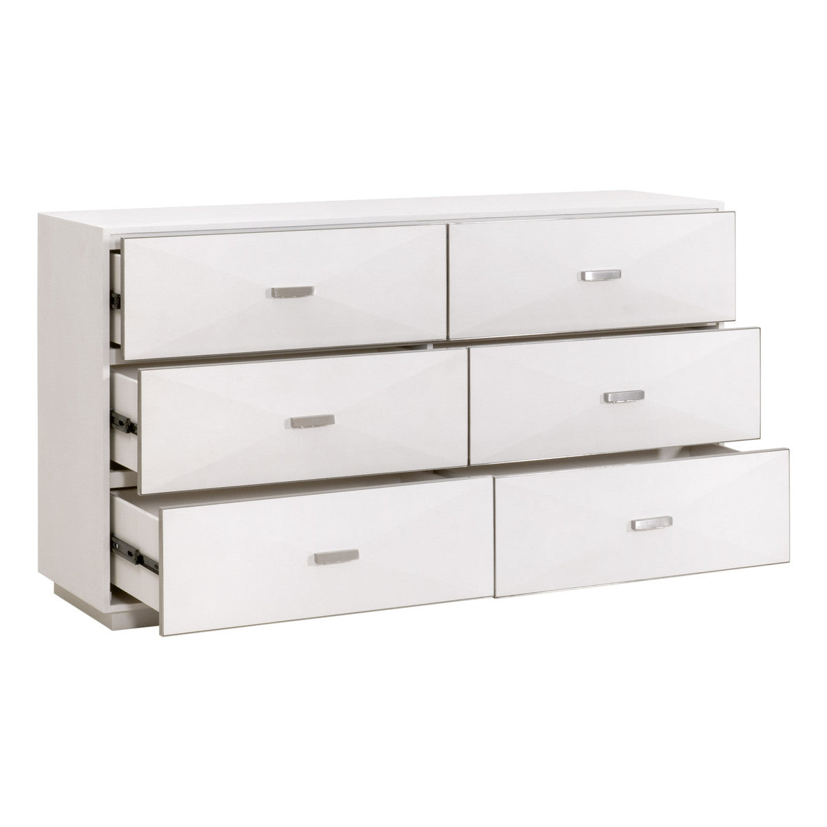 WYNN SHAGREEN 6-DRAWER DOUBLE DRESSER