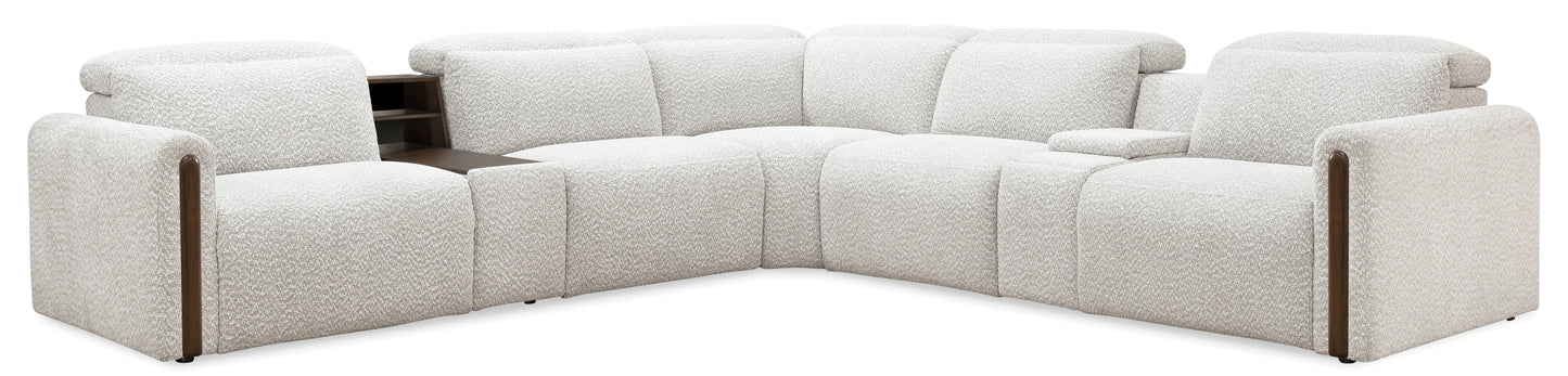 Anaheim Seven-Piece Power Sectional