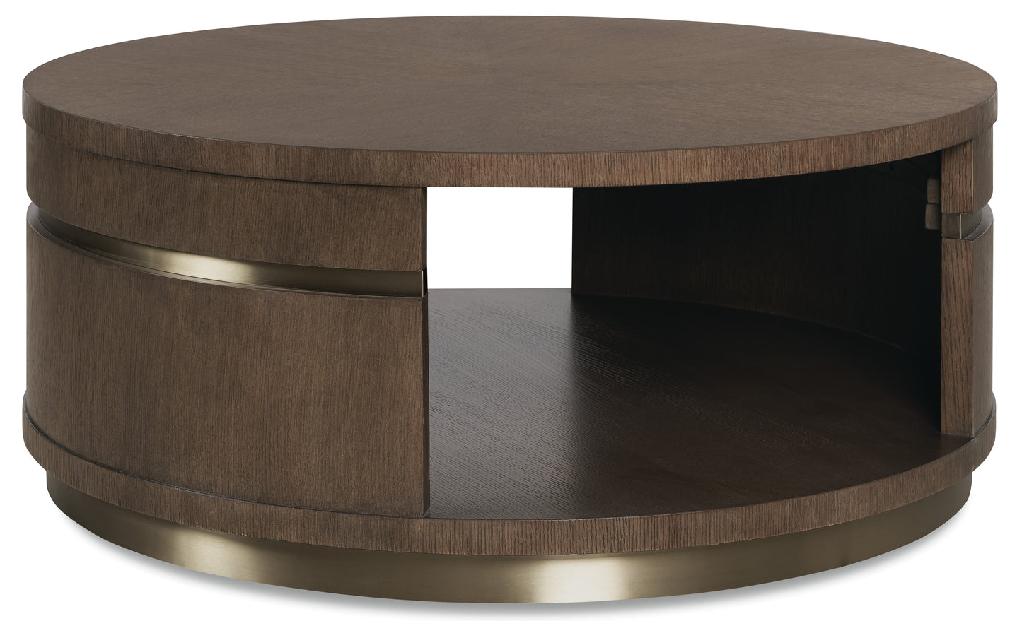 Commerce and Market Roll With It Round Cocktail Table