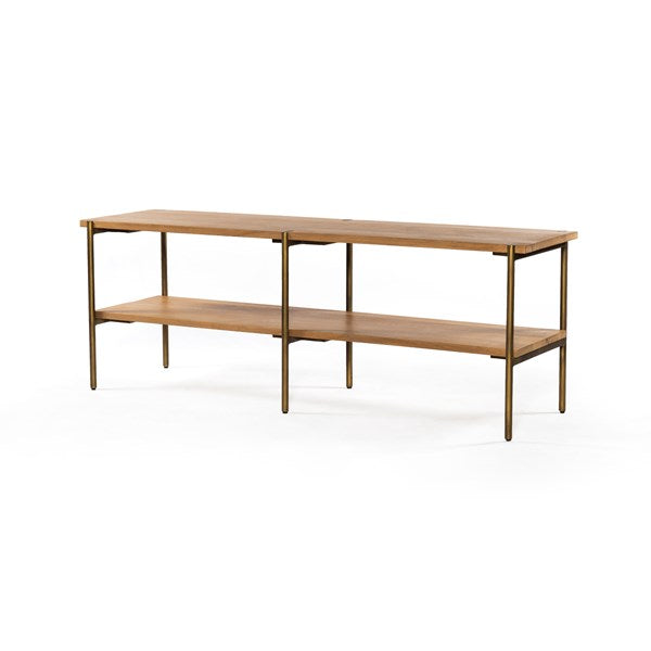 Carlisle Low Console-Natural Oak