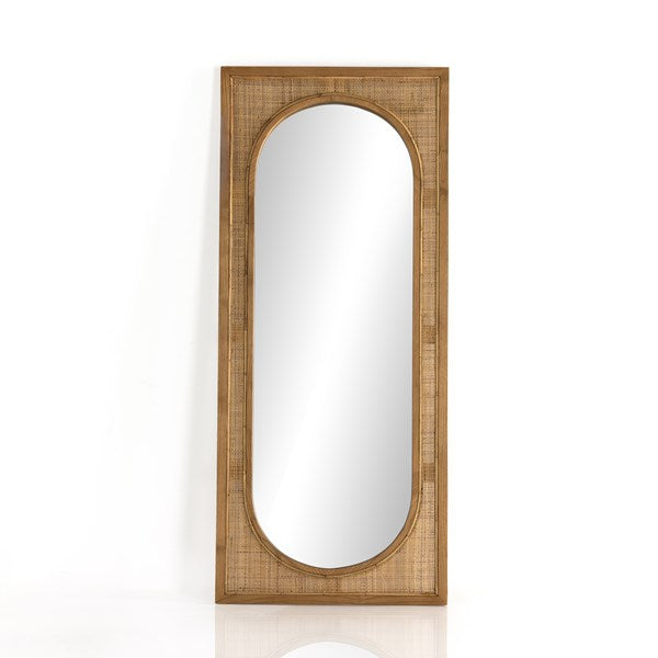 Candon Floor Mirror - Toasted Sungkai