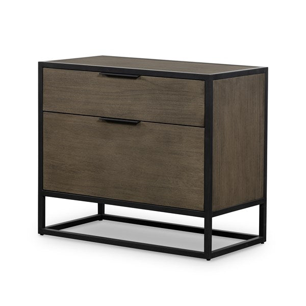 Oxford File Cabinet-Wbs Grey Veneer