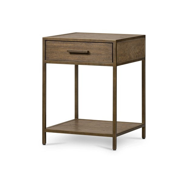 Mason Nightstand-Dark Hazel