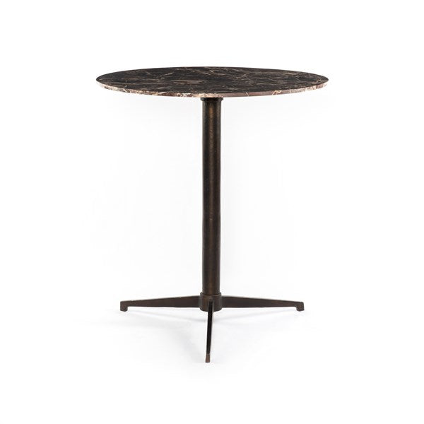 Helen Bar Table-Garnet Marble-Counter
