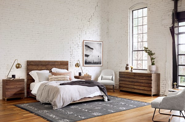 Tiller Nightstand-Brass