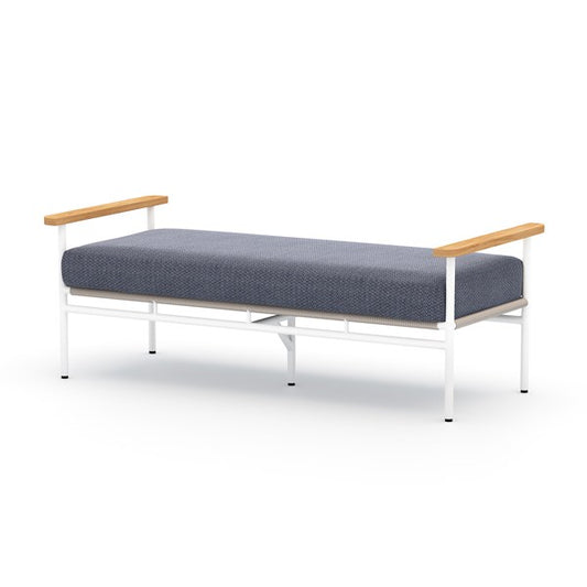 Aroba Outdoor Bench-53"-Faye Navy
