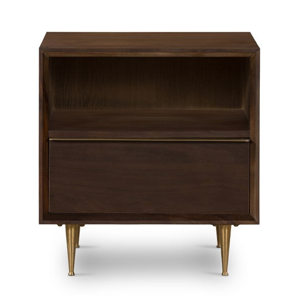 Billy Nightstand-Dark Walnut