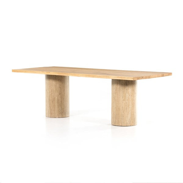 Malia Dining Table-Natural Oak