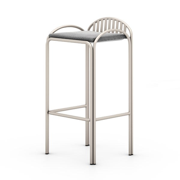 Cassian Outdoor Stool-Faye Ash-Bar