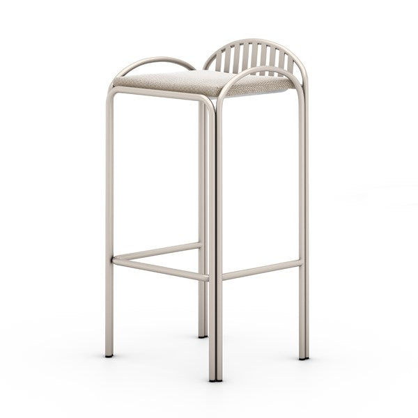 Cassian Outdoor Stool-Faye Sand-Bar