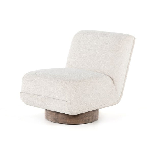 BRONWYN SWIVEL CHAIR + TABLE