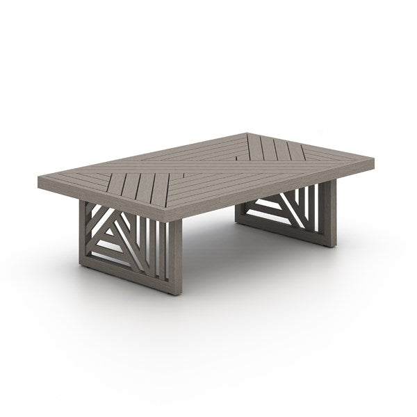 Avalon Outdoor Coffee Table-Grey