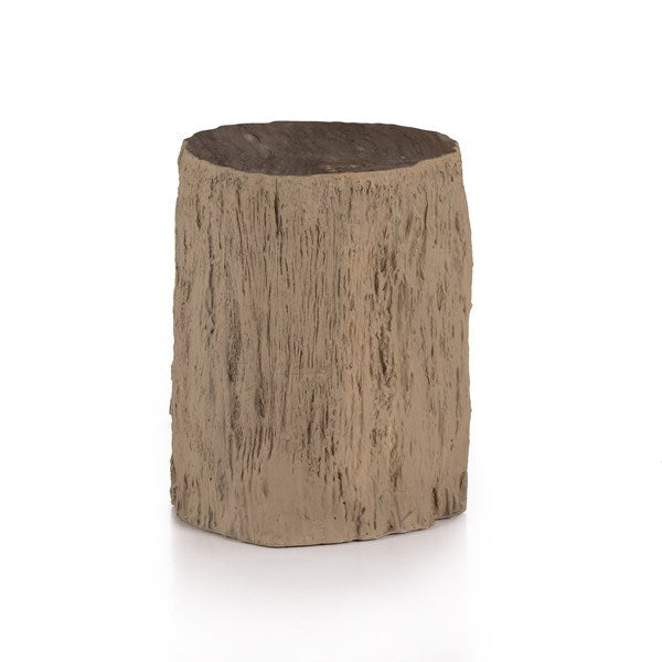 Ned End Table-Light Petrified Wood
