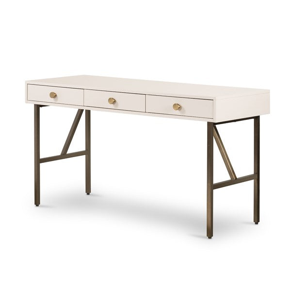 Van Desk-Matte Alabaster
