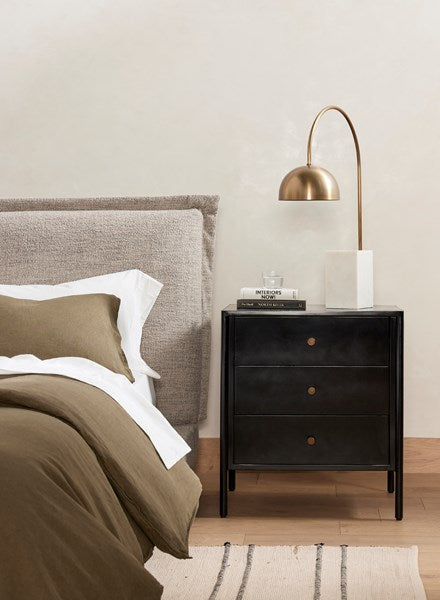 Soto Nightstand-Black