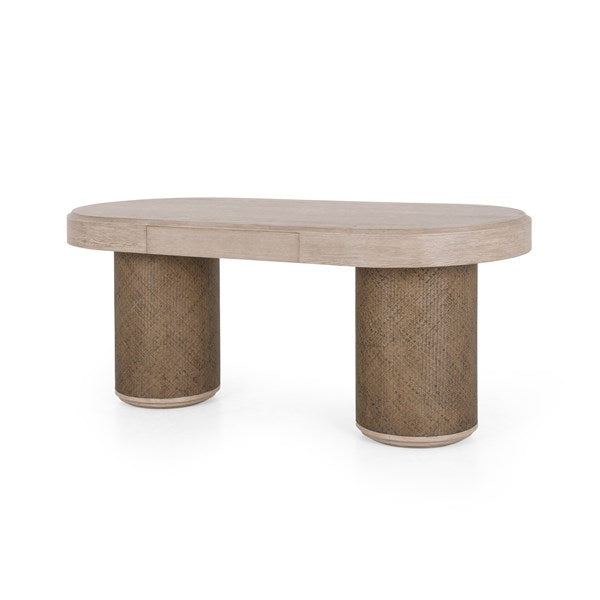 Kiara Desk-Weathered Blonde