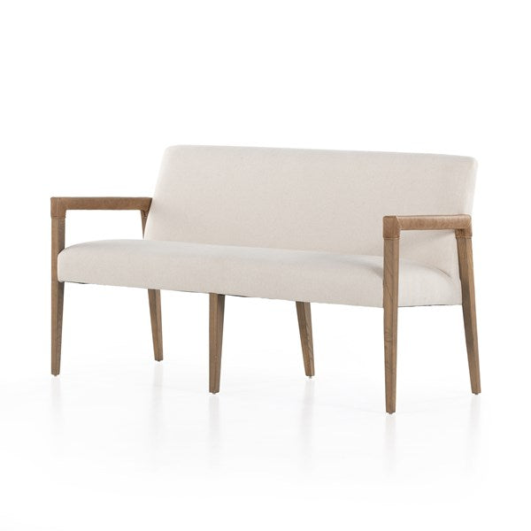 Reuben Dining Bench-Harbor Natural
