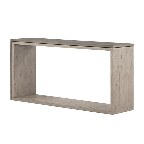 Faro Console Table-Dark Grey Concrete