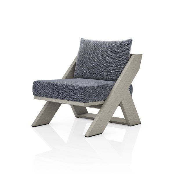 Hagen Outdoor Chair-Grey/Faye Navy