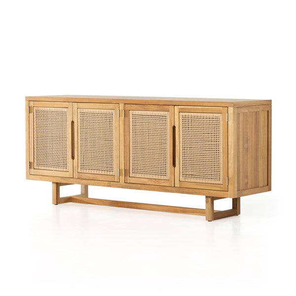 Merit Outdoor Sideboard-Natural Teak-Fsc
