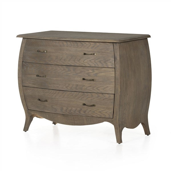 ANTOINETTE CHEST - WEATHERED GREY OAK