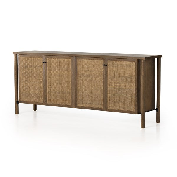 Veta Sideboard-Taupe Cane