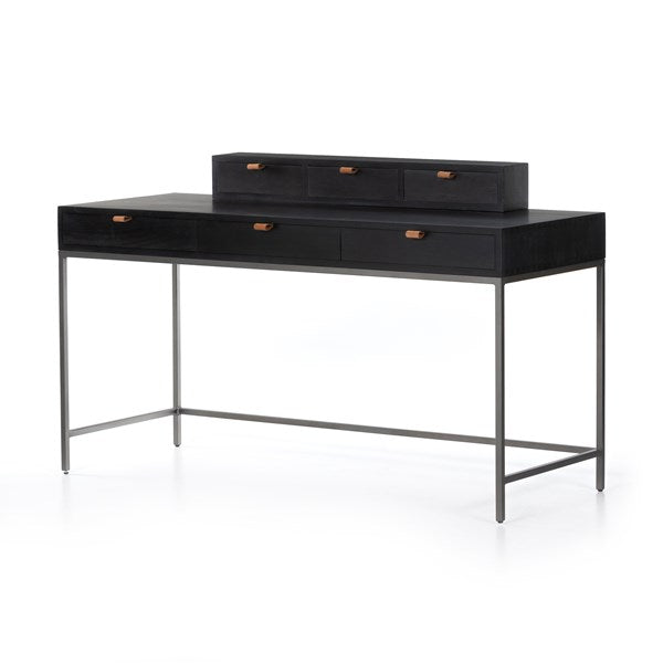TREY WRITING DESK WITH 3 DRAWER ORGANIZER