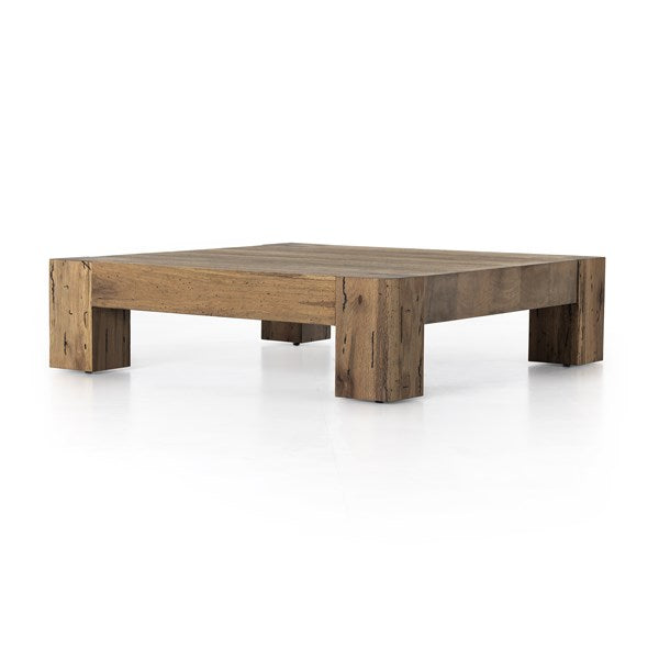 Abaso Coffee Table-Rustic Wormwood Oak