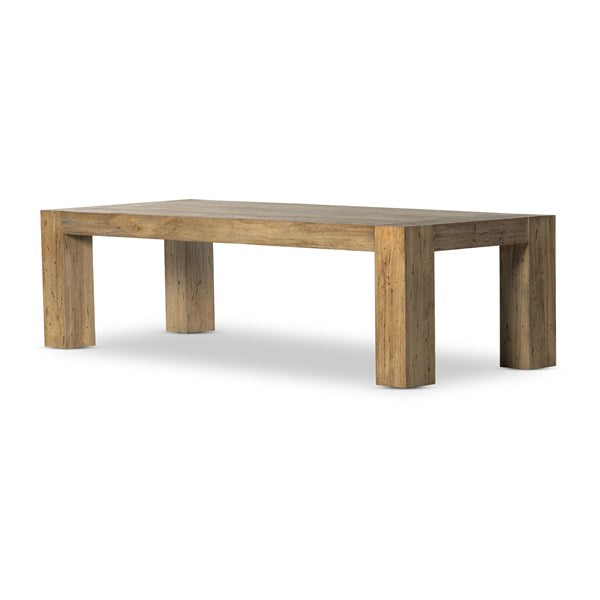 Abaso Dining Table 108"-Rustic Wormwood