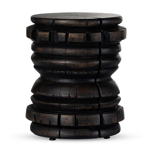 Judah End Table-Rubbed Black