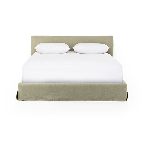 AIDAN SLIPCOVER BED - BRUSSELS KHAKI