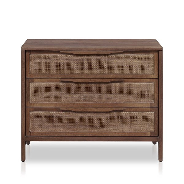 SYDNEY LARGE NIGHTSTAND - BROWN WASH MANGO