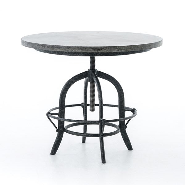 Theron Bluestone Crank End Table