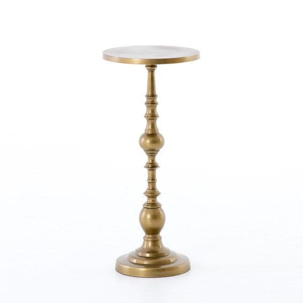 Calhoun End Table-Antique Brass