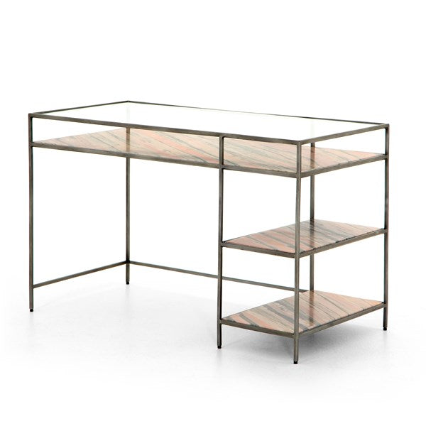 Kaia Desk-Distress Iron