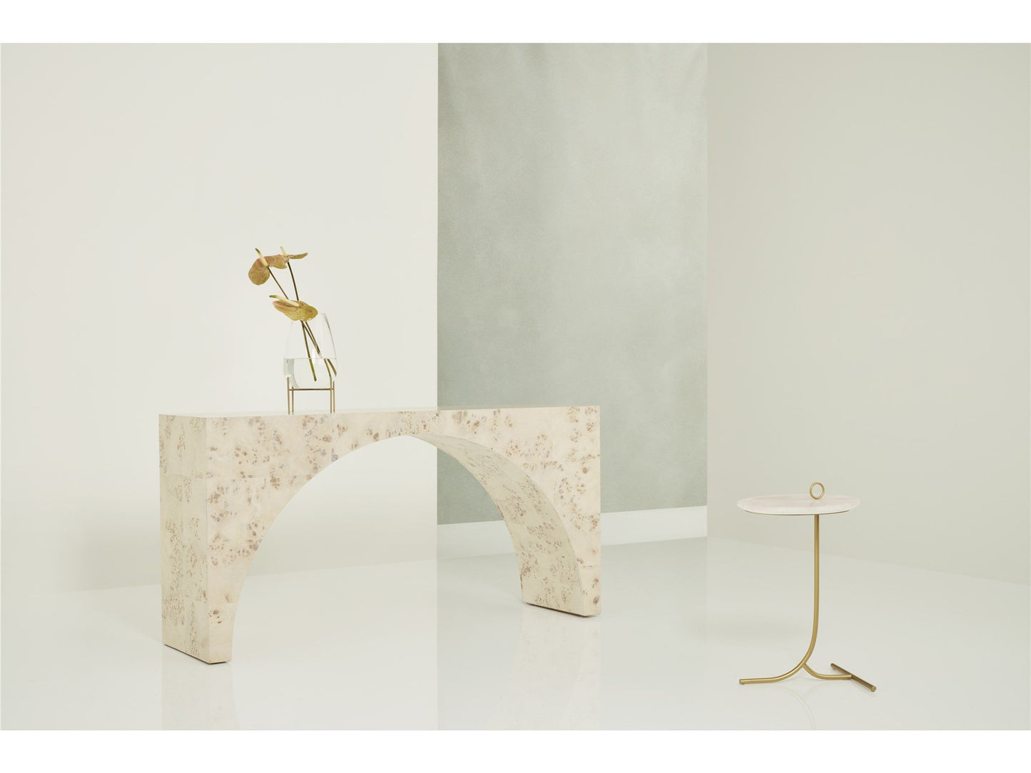 Accent Table -stone top