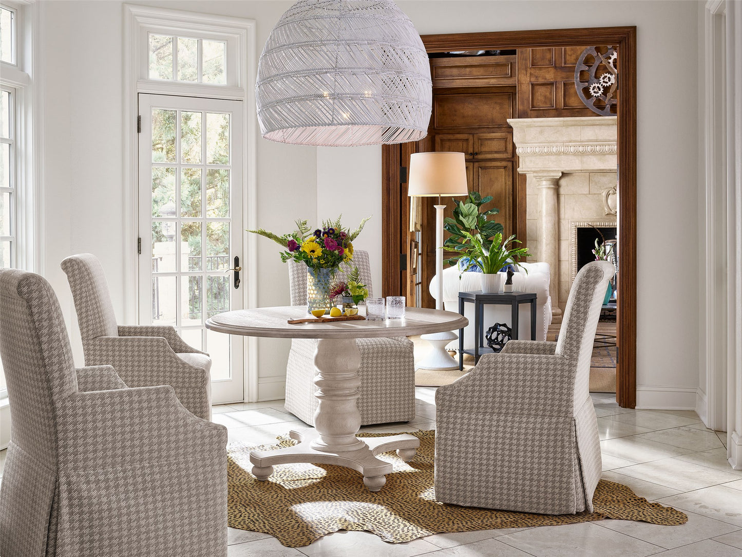 Willow Castered Arm Chair